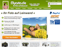 Tablet Screenshot of myarto.de